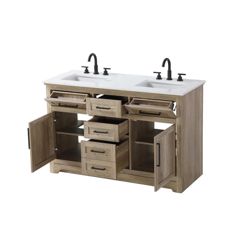 Nathaniel Double Bathroom Vanity (54-84 inch)