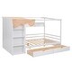 preview thumbnail 43 of 44, Full size House Bed with Two Drawers and Wardrobe