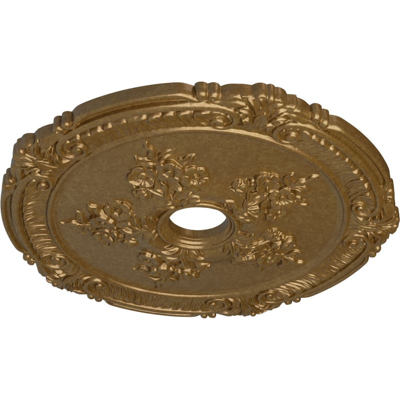26"OD x 3 3/4"ID x 1 1/2"P Attica with Rose Ceiling Medallion