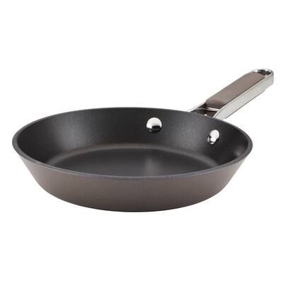 Ayesha Curry Hard Anodized Collection Nonstick Frying Pan, 8.25-Inch, Charcoal