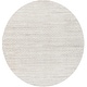 preview thumbnail 22 of 29, Livabliss Misha Global Machine Washable Area Rug Grey - Round - 6' 7" x 6' 7"