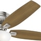 preview thumbnail 4 of 30, Hunter 52" Kenbridge Low Profile Ceiling Fan with LED Light Kit and Pull Chain
