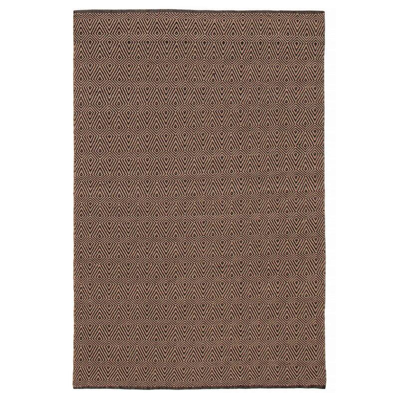 Nevada Brown Kilim 5'1" x 7'9" - 5'1 x 7'9 - Brown - 5'1 x 7'9