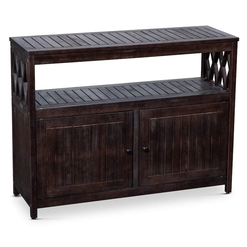 DTY Outdoor Living Longs Peak Eucalyptus Sideboard - Espresso