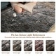 preview thumbnail 22 of 38, Ombre Vintage Area Rug Distressed Washable Living Room Bedroom Rug Indoor Carpet Ultra-Thin Soft Rug Non-Slip