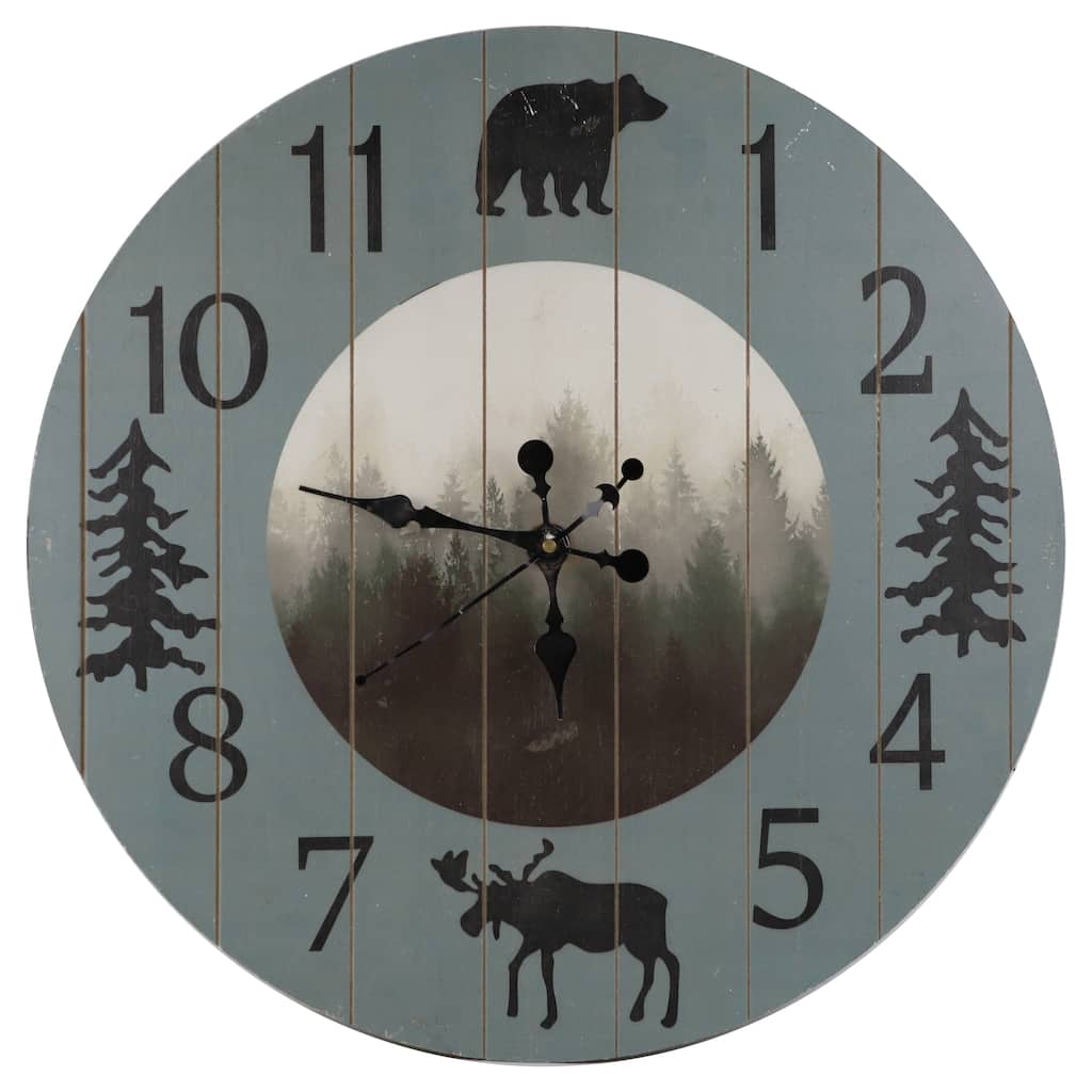 HiEnd Accents Multi Animal Clock