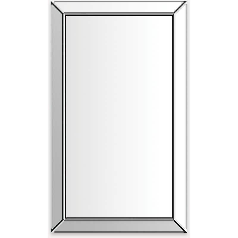Robern D2C2441D4MFSP Murray Hill 24" x 40-3/4" Framed Single Door - Chrome - Chrome Finish