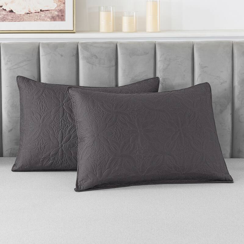 Ultrasonic Flower Bedspread Coverlet Set,Summer Quilt