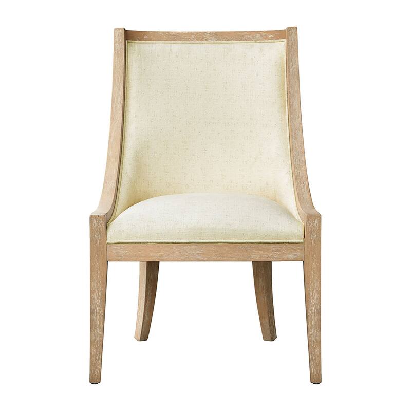 Martha Stewart Bedford Elmcrest Upholstered Dining Chair with Nailhead Trim