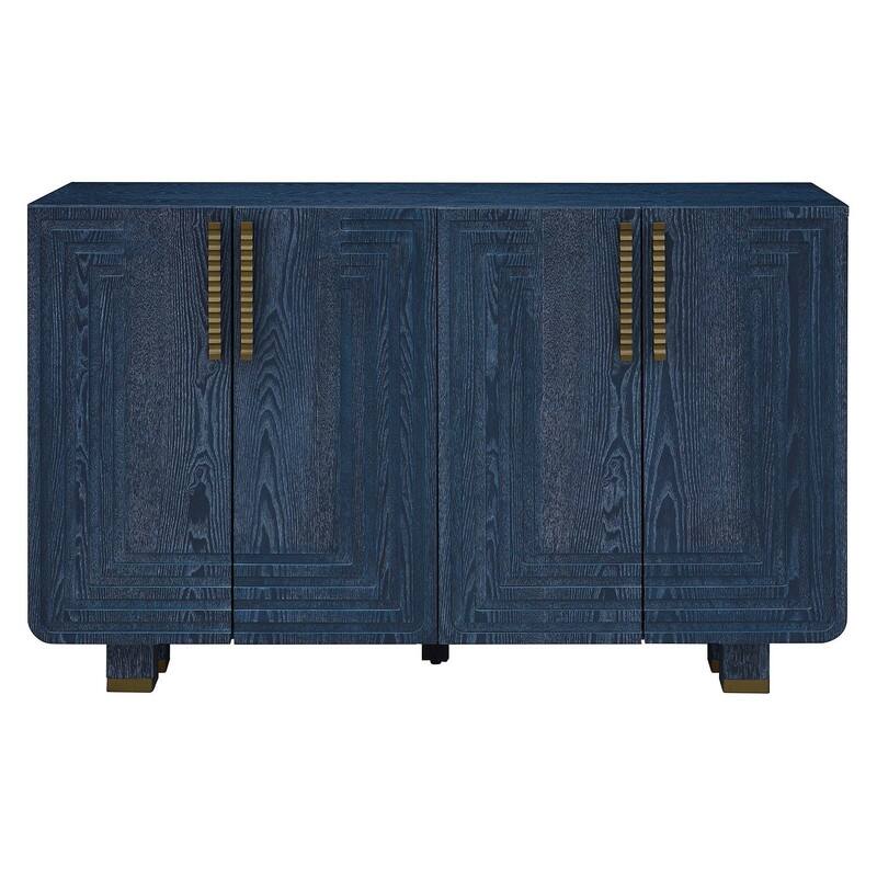 Retro 54" Vintage Sideboard with Adjustable Shelves for Versatile Storage Solutions