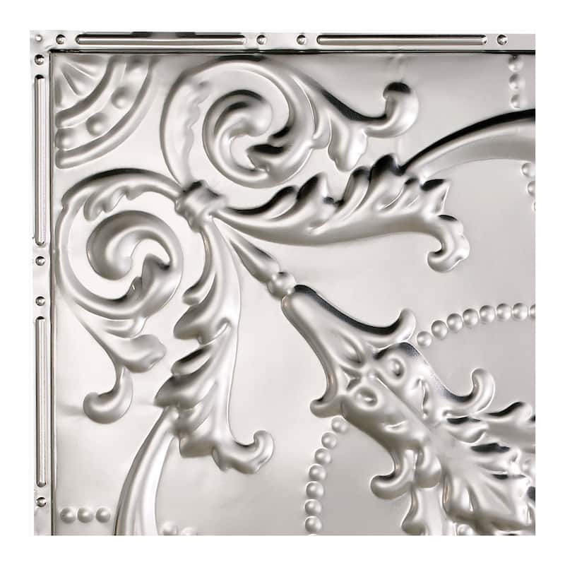Great Lakes Tin Saginaw Lay-in Ceiling Tile - Clear - Sample