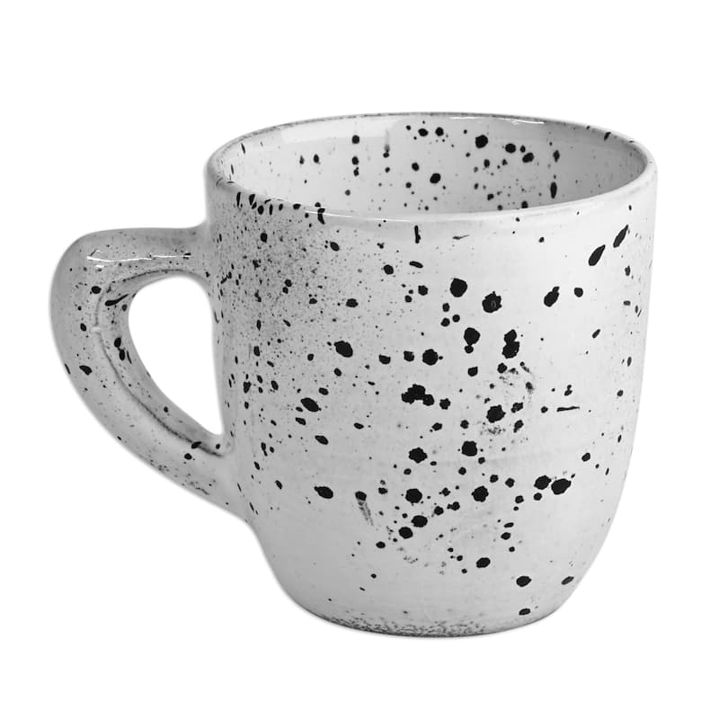 Novica Handmade Dot Delight Ceramic Mug