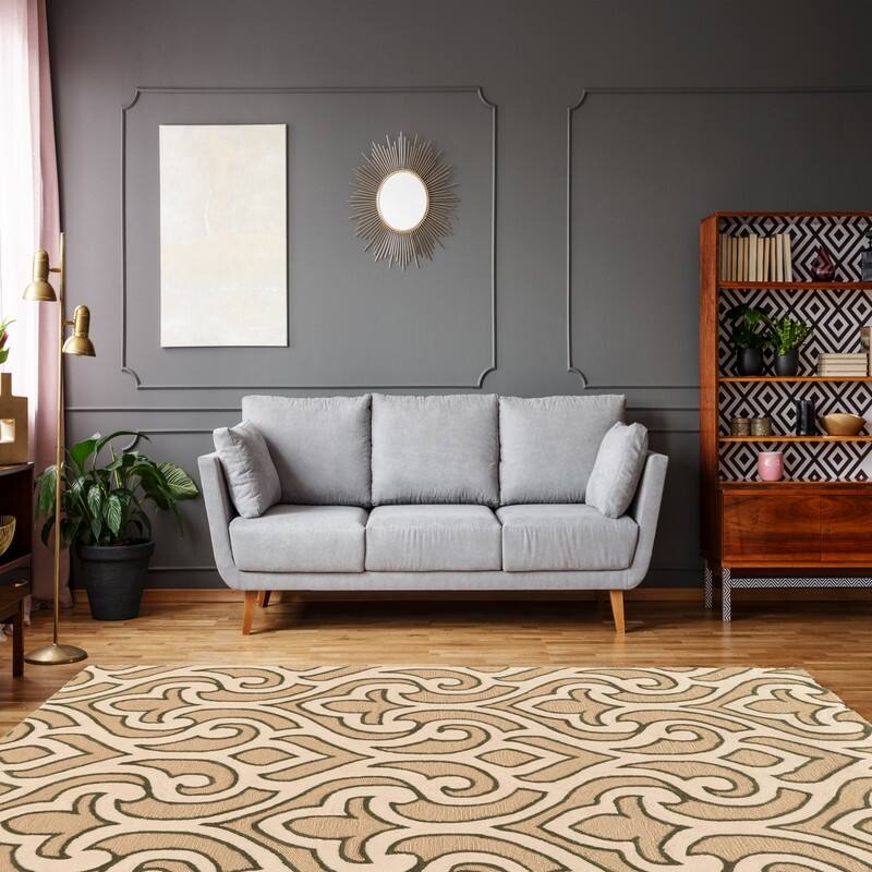 Hand-Tufted Trio Loken Rug Collection