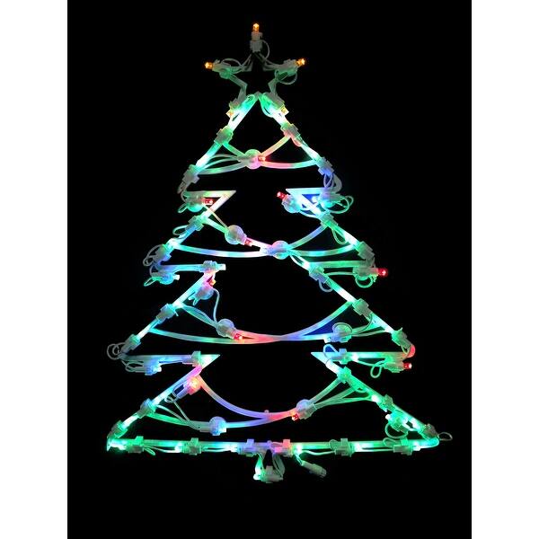 Lighted Window Christmas Decorations