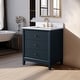 preview thumbnail 15 of 79, Vanity Art 30" Freestanding Bathroom Vanity with Engineered Marble Top and Sink