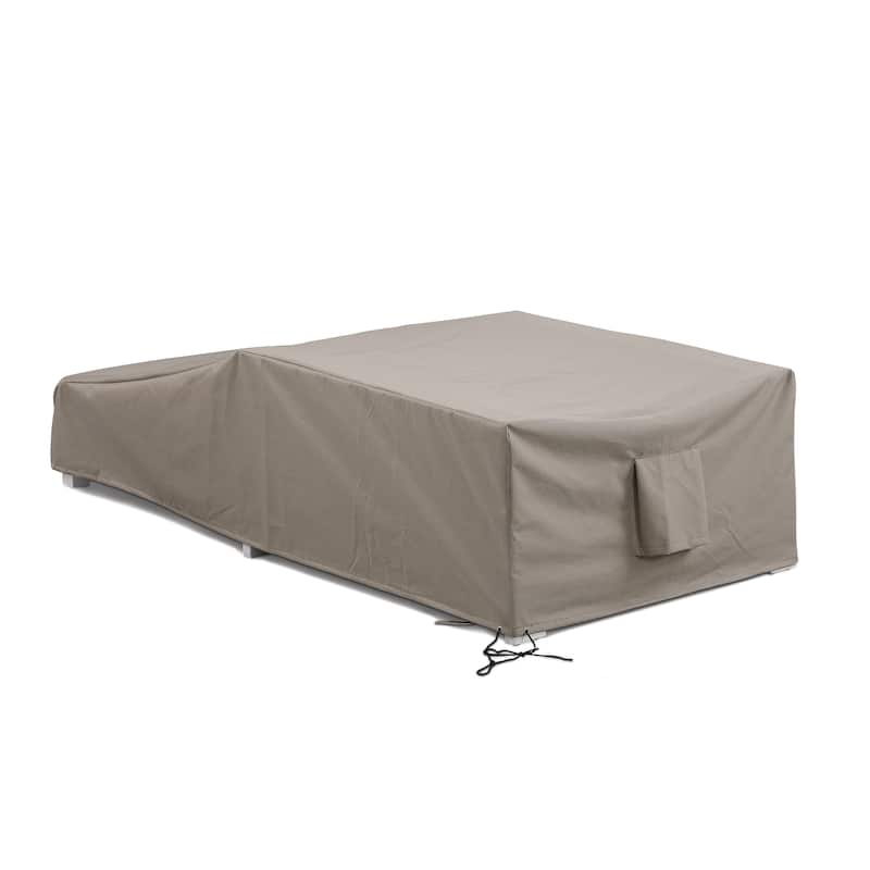 Hoyt Outdoor Metal Chaise Cover - N/A