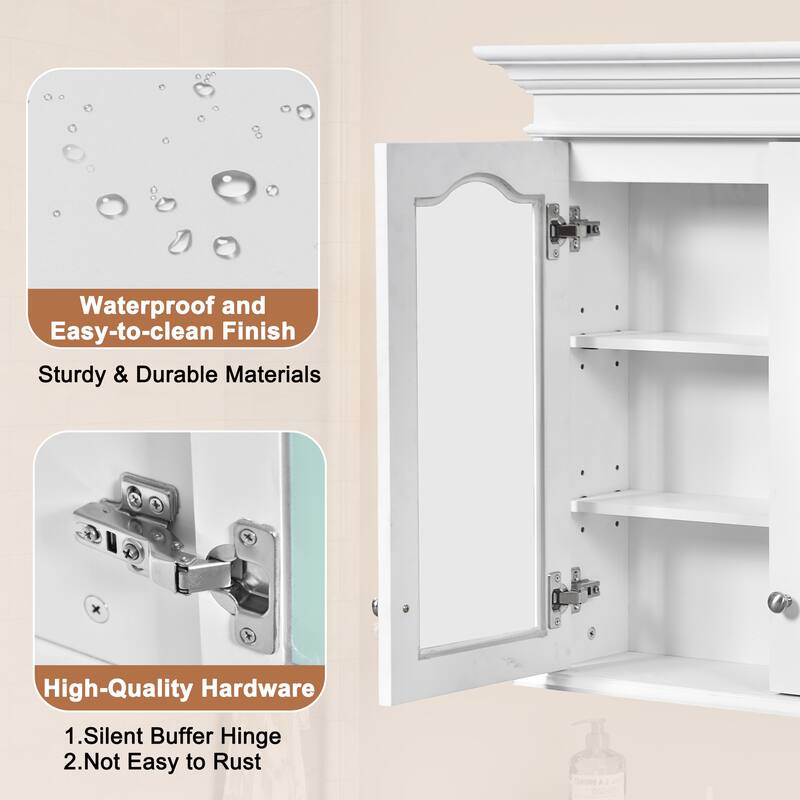 40" Medicine Cabinet with Mirror