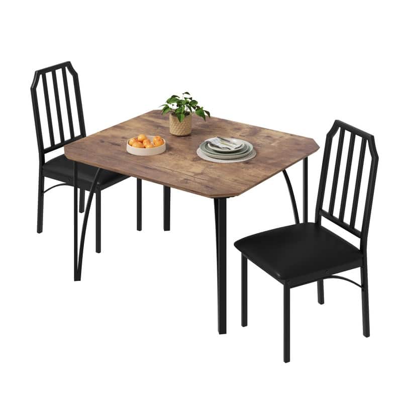 Corner dining table and chairs