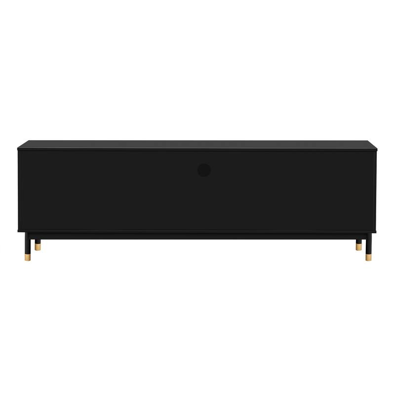 TV Stand for 75+ Inch TV, Entertainment Center TV Media Console Table