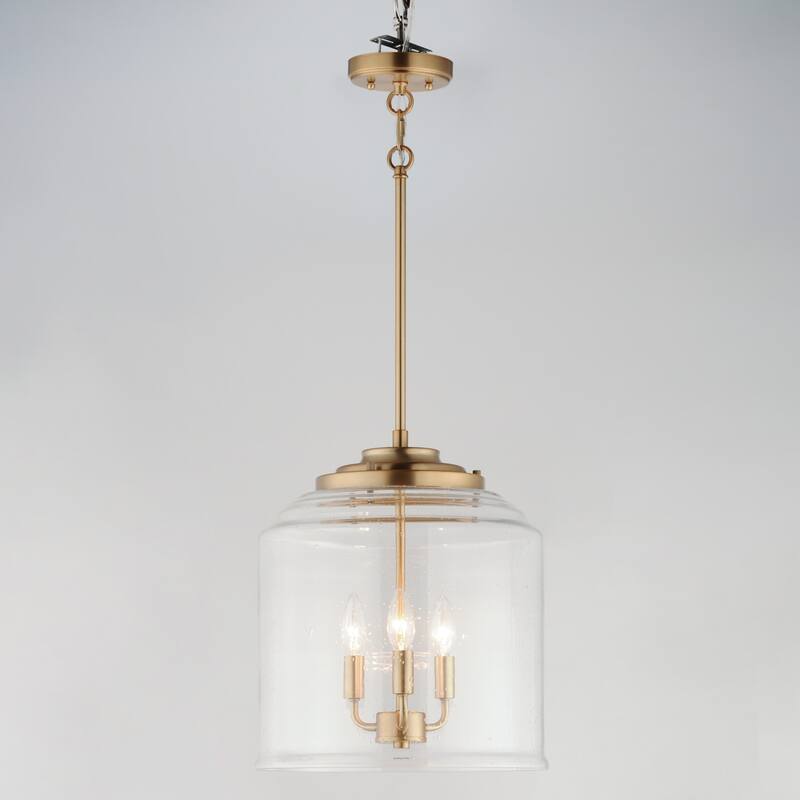 Maxim Acadia 3 Light 14" Wide Taper Candle Pendant
