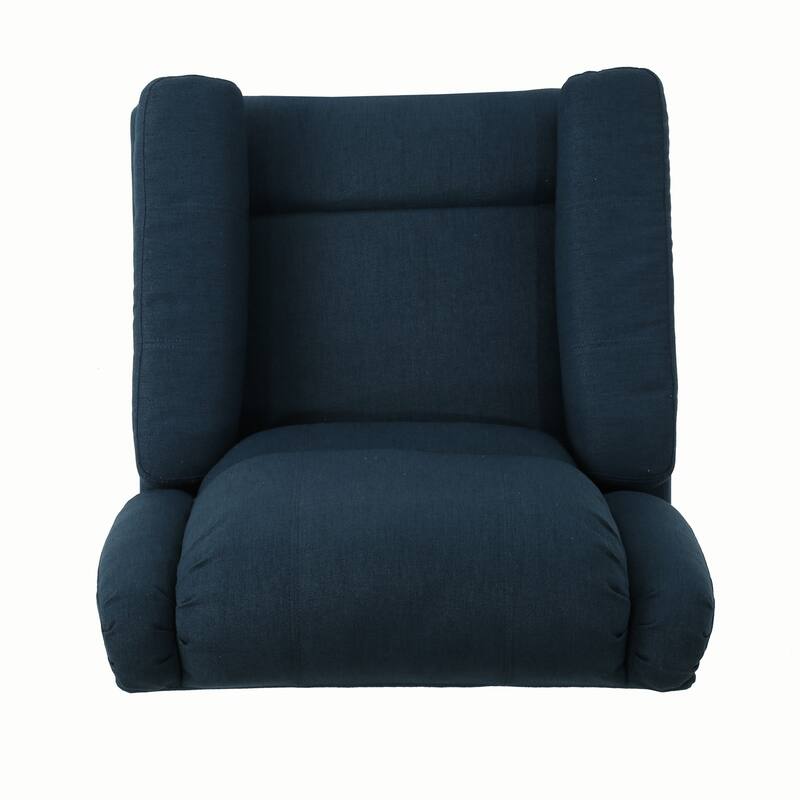 Glider Recliner With Swivel, Contemporary Chair with Upholstery