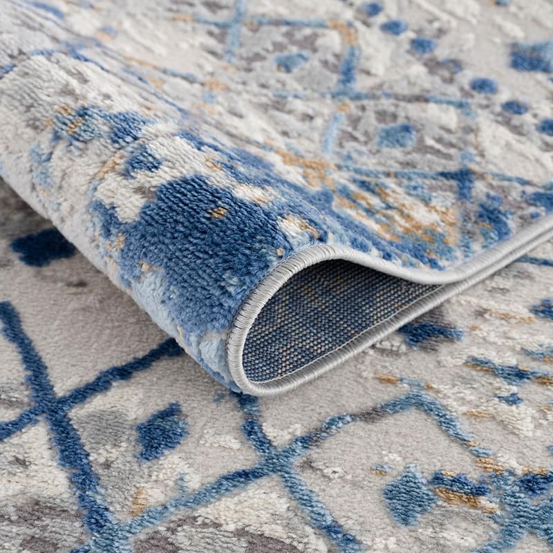 Moroccan Global Woven Area Rug - 6x9'