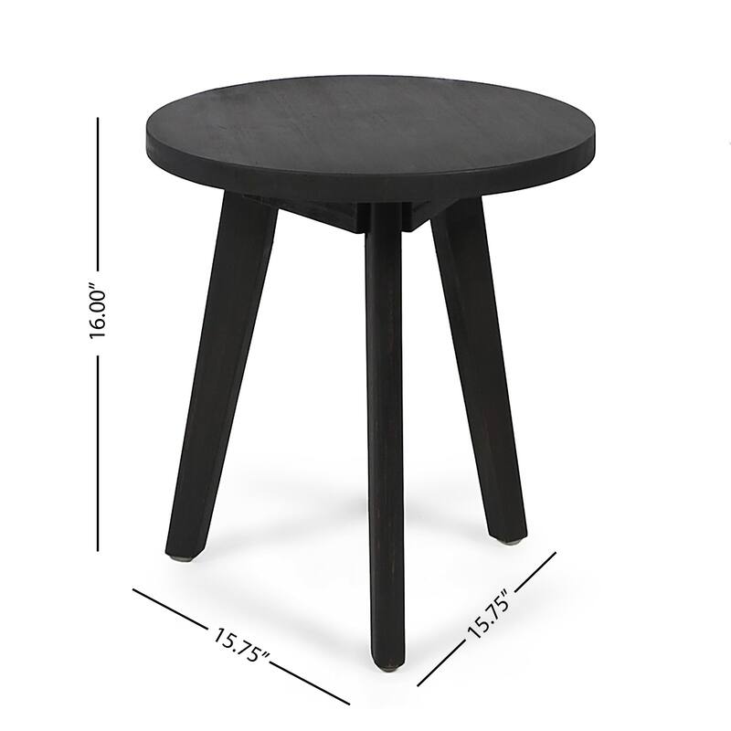 Christopher Knight Home Marina Outdoor Farmhouse Acacia Wood Side Table