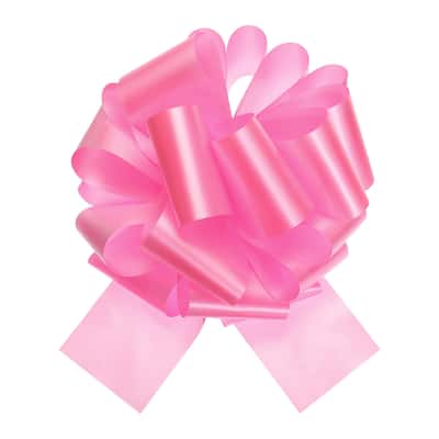 12 Inch Giant Large Pull Bow Metallic Car Bows Ribbon for Wedding