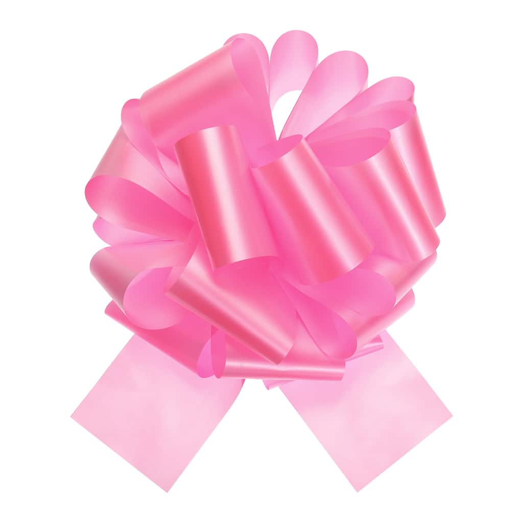 12 Inch Giant Large Pull Bow Metallic Car Bows Ribbon for Wedding