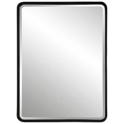 Uttermost Crofton Large Iron Bevel Mirror