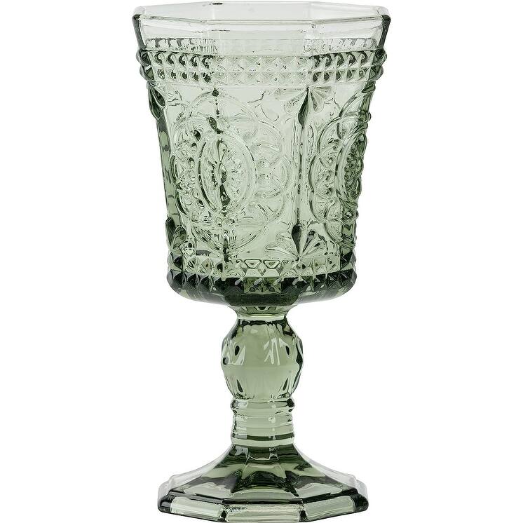 Vatican 8 Oz Red Wine Glass, Set of 6 - Smoke