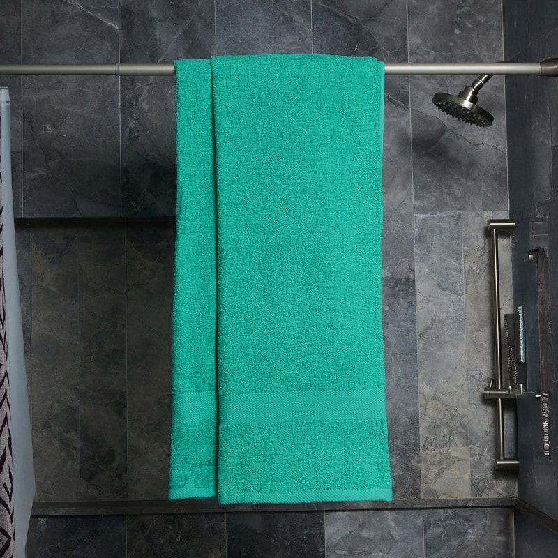 Deluxe 2-Piece 100 Cotton Bath Sheet