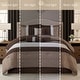 preview thumbnail 31 of 33, Nanshing Ester Red and Black 7-Piece Comforter Set