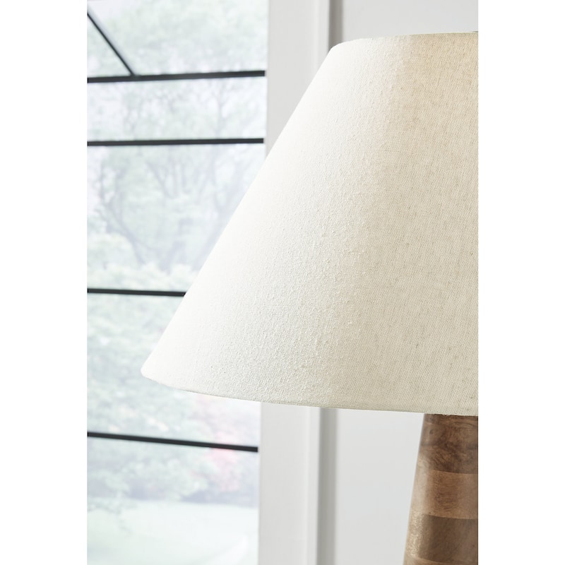 Signature Design by Ashley Danset Brown Floor Lamp - 24.25" W x 24.25" D x 58" H
