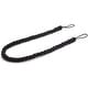 preview thumbnail 3 of 4, 4 Black Rope Curtain Tiebacks with 8 Hooks