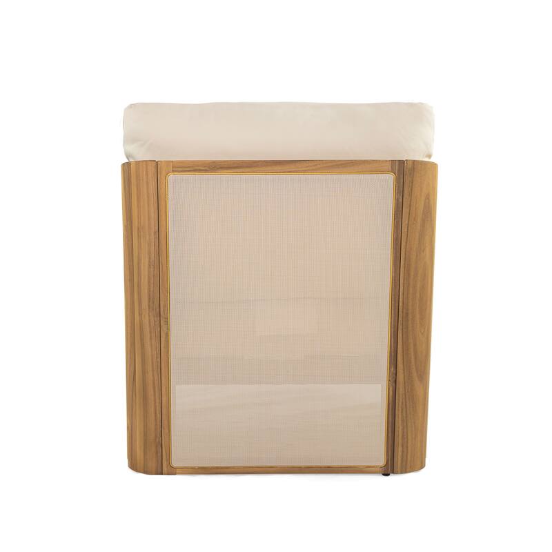 Royal Wood Textilene Club Chair For Outdoor