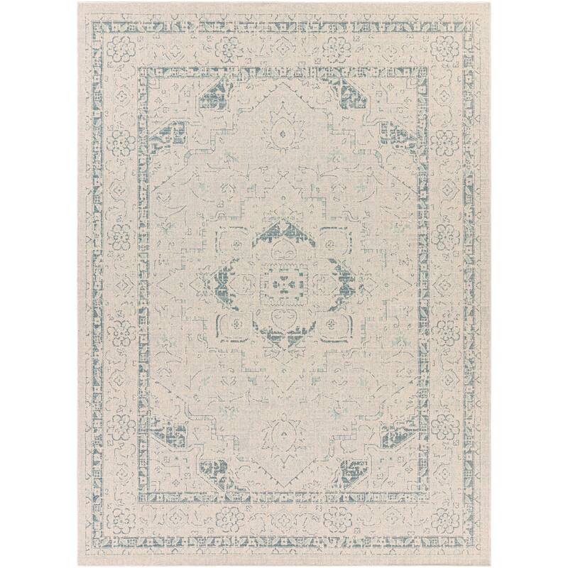Ronald Indoor / Outdoor Medallion Area Rug