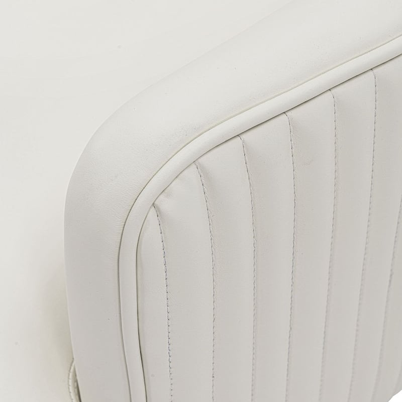 Manhattan Comfort Modern Edra Leatherette Dining Armchair