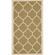 preview thumbnail 112 of 111, SAFAVIEH Courtyard Kathy Indoor/ Outdoor Waterproof Patio Backyard Rug 2' x 3'7" - Green/Beige
