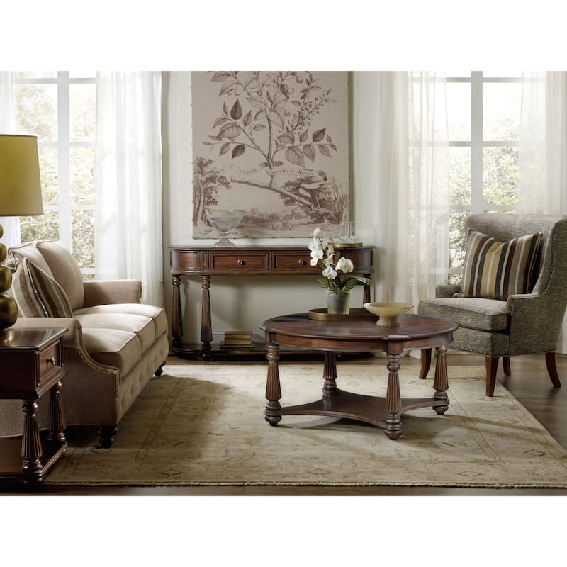 Hooker Furniture 60 Inch Long Rubberwood Console Table from the