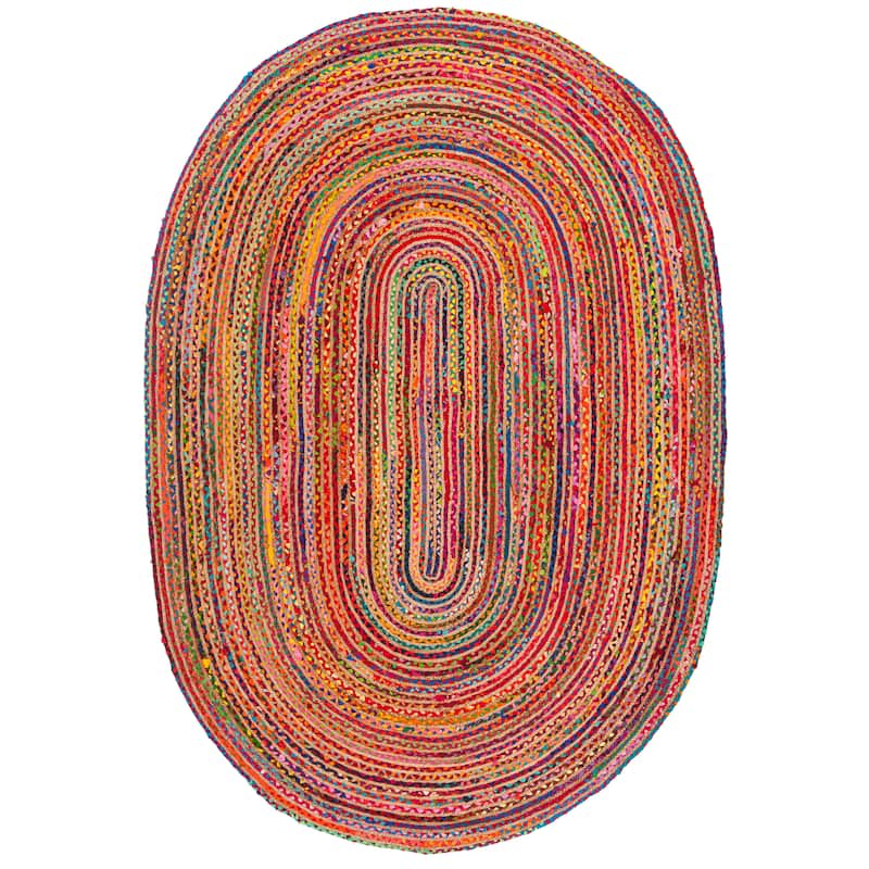 SAFAVIEH, Handmade Cape Cod Rietie Boho Coastal Jute Rug