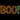 LED Halloween Sign Little BOO 36in