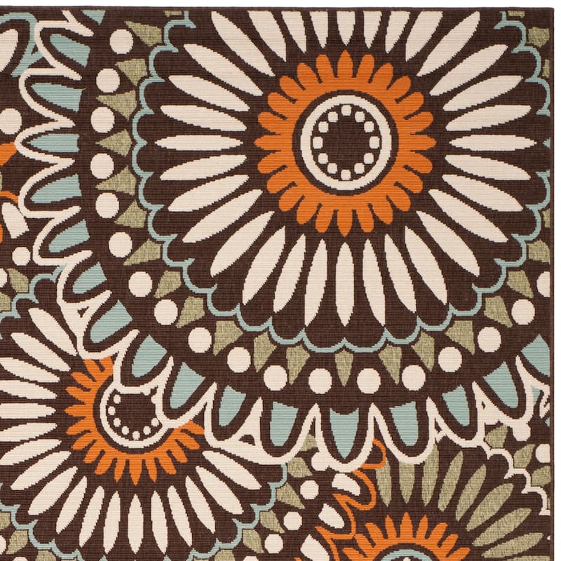 SAFAVIEH Veranda Sissy Indoor/ Outdoor Waterproof Patio Backyard Rug