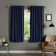 Aurora Home Insulated Thermal 63-inch Blackout Curtain Panel Pair - Navy
