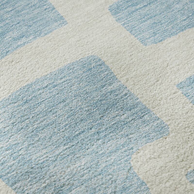 Premium Washable Super Soft Geo Maze Mayfield Rug
