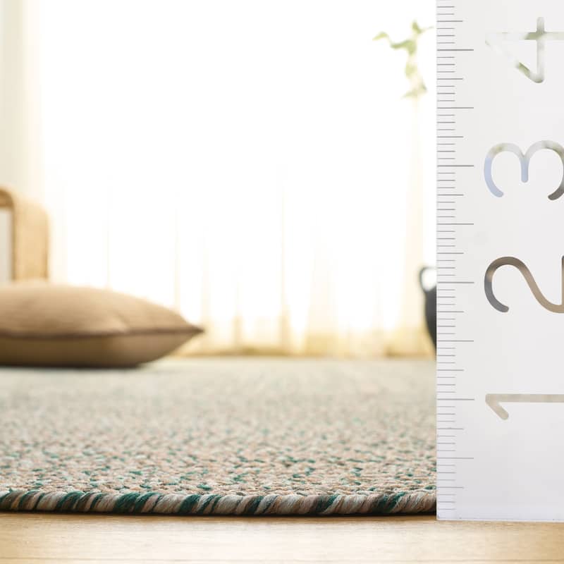 SAFAVIEH Handmade Braided Thijs Reversible Rug
