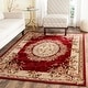 preview thumbnail 4 of 37, SAFAVIEH Lyndhurst Elizabeth Traditional Oriental Medallion Rug 3'3" x 5'3" - Red/Ivory - Rectangle