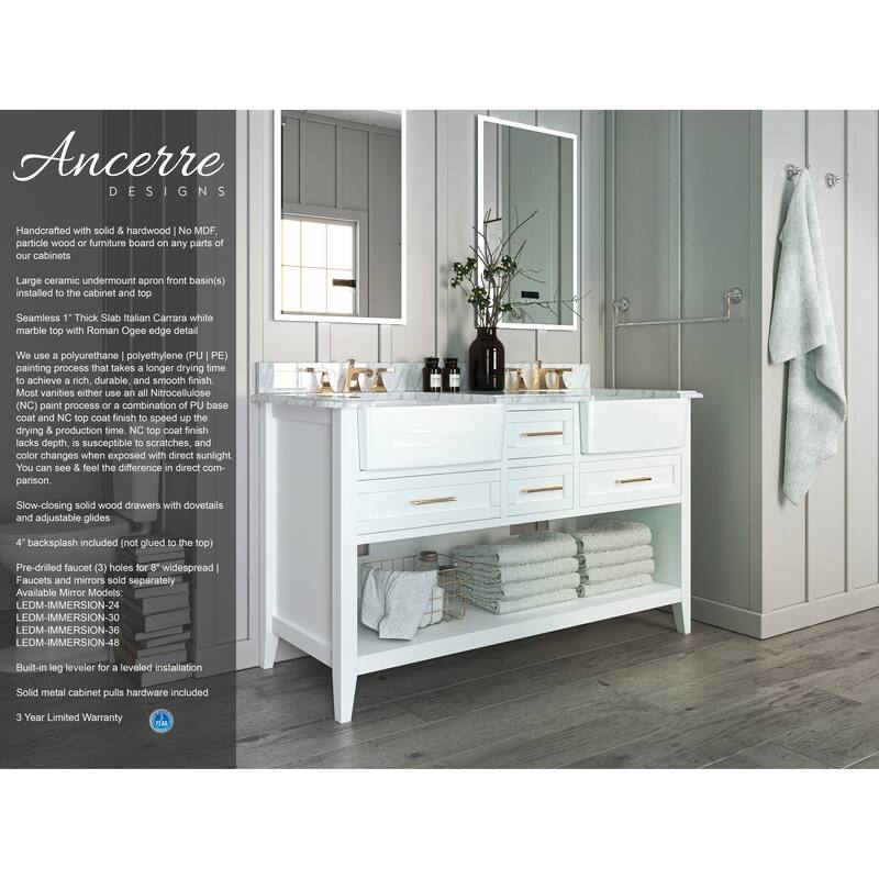 Ancerre Designs Hayley Bathroom Vanity Set
