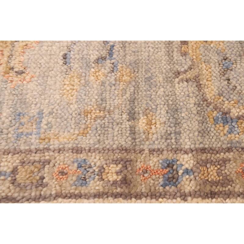 ECARPETGALLERY Hand-knotted Jules Serapi Grey Wool Rug - 6'2 x 9'0