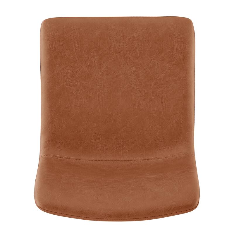 NPD Furniture Bruce Faux Leather Gaslift Bar Stool (Set of 2)